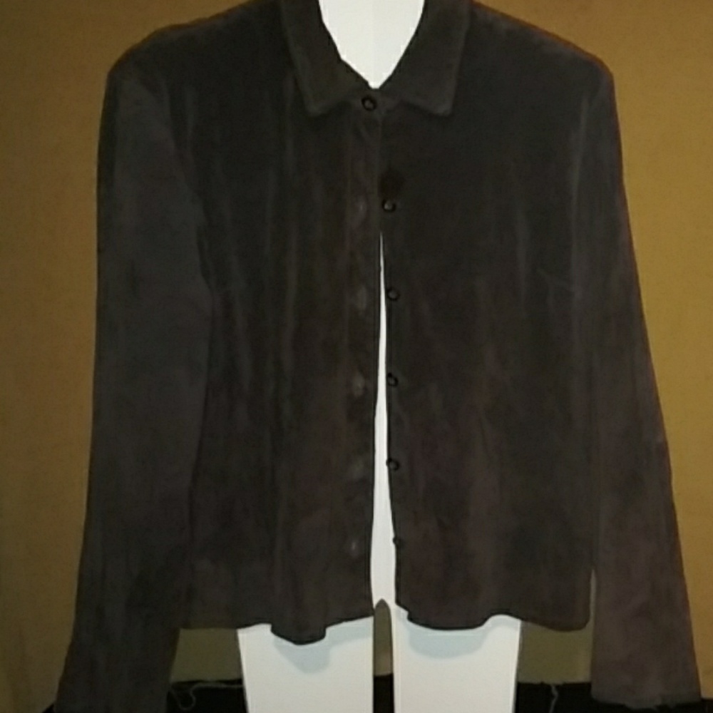 Suede jacket - Picture 1 of 4